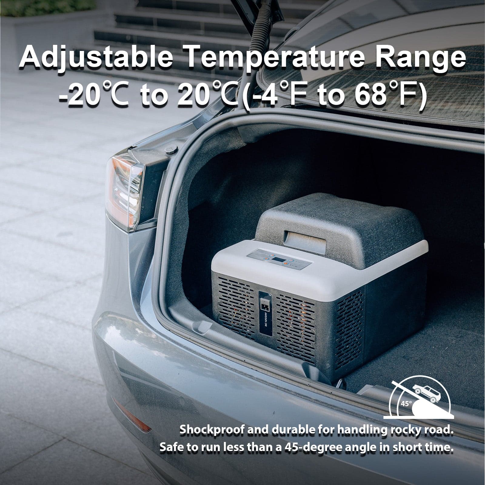 Frødak FDC12PT Black Mini Car Fridge - Bild 5