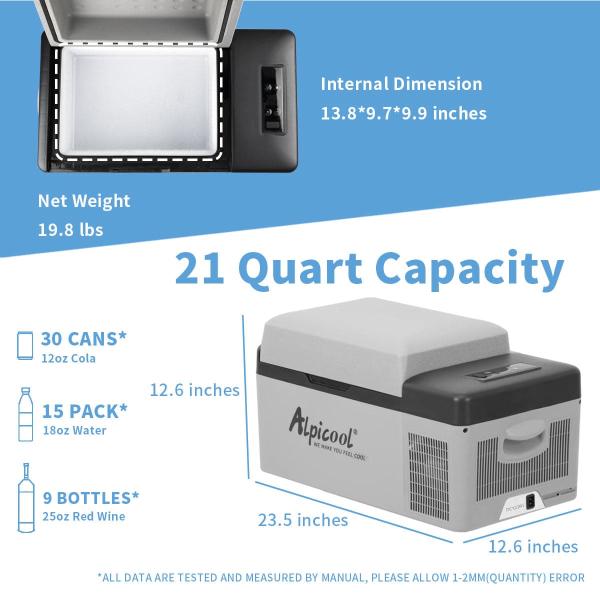 Frødak FDC20 Portable Car Fridge - Bild 7