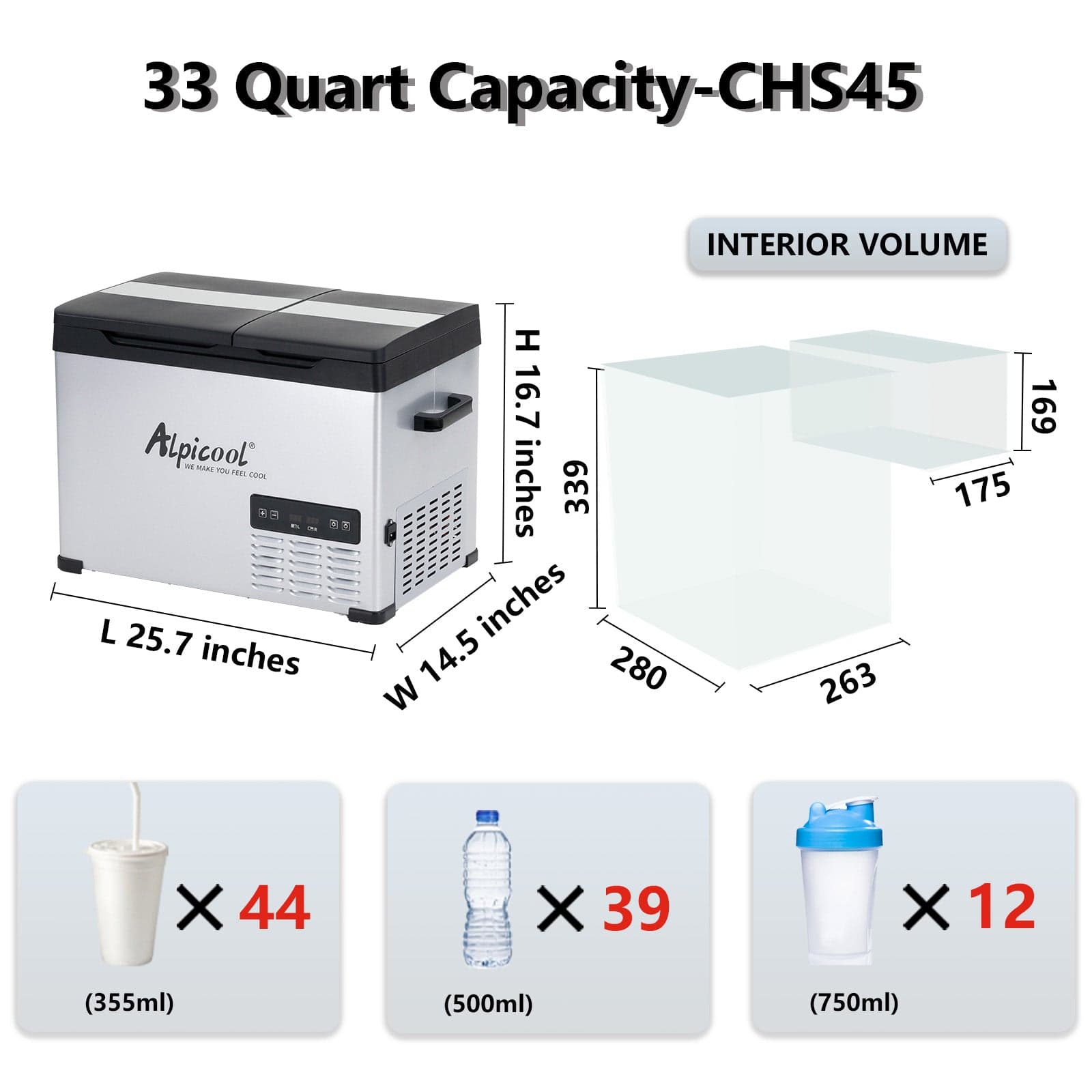 Frødak FDCHS45 Dual Zone Camping Fridge Freezer - Bild 2