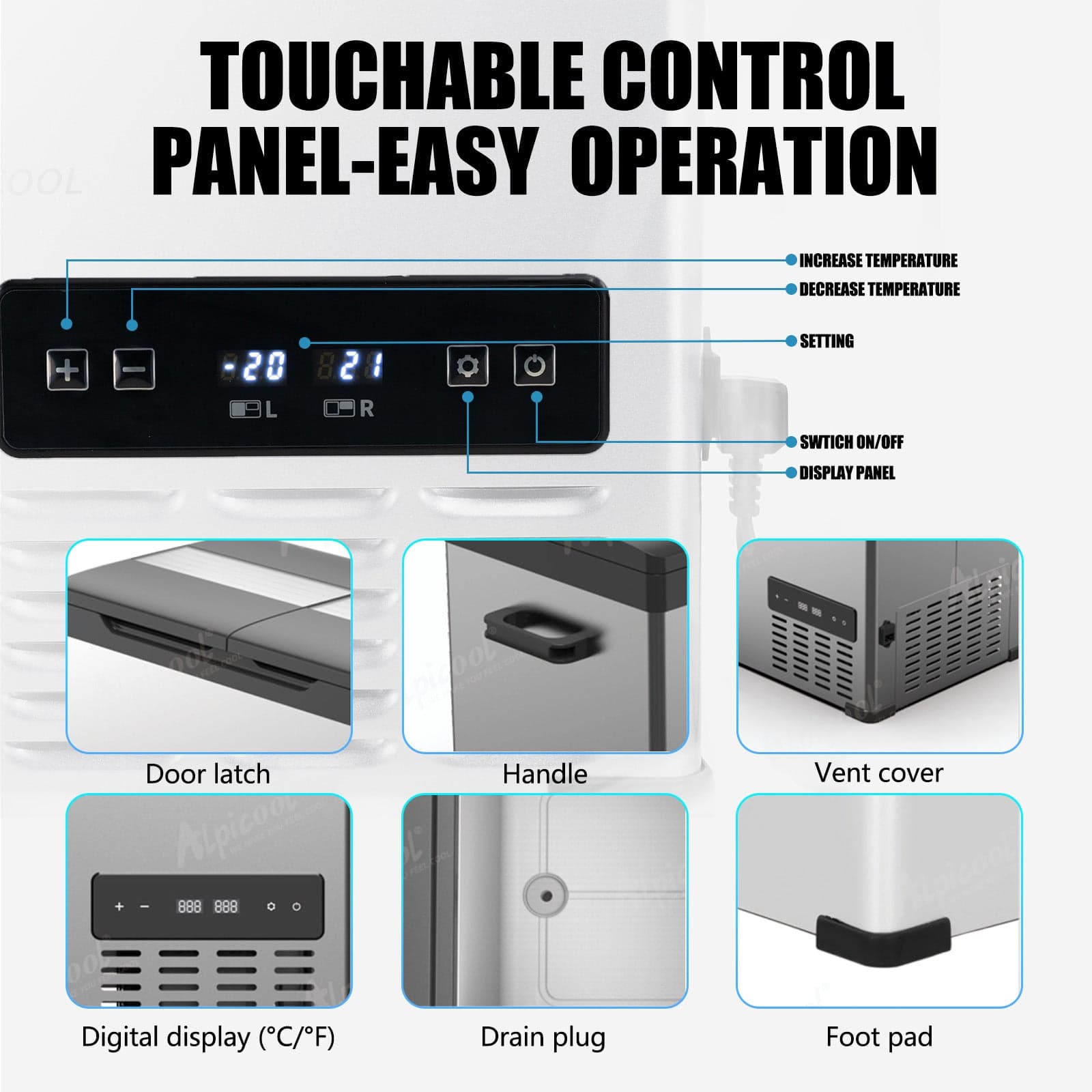 Frødak FDCHS45 Dual Zone Camping Fridge Freezer - Bild 3