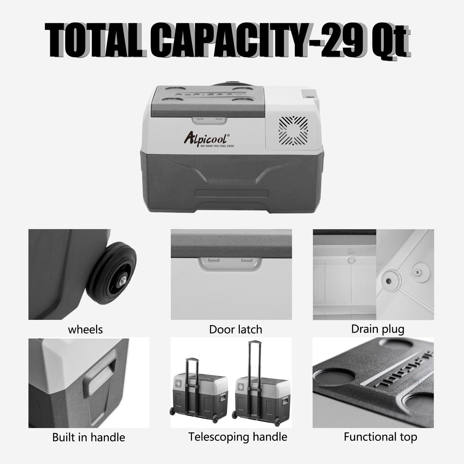 Frødak FDCX30 Portable Car Fridge - Bild 4