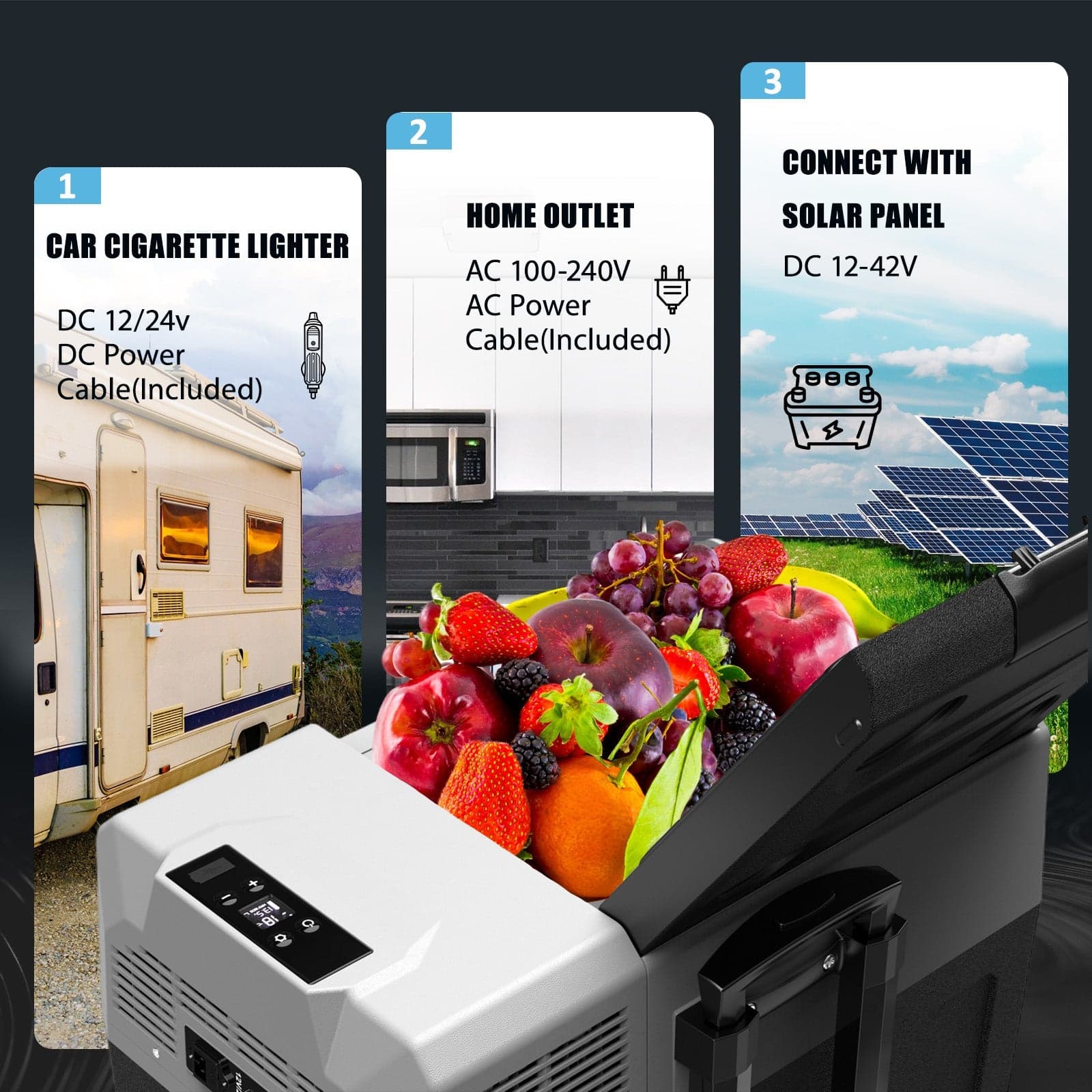 Frødak FDECX50 Portable Car Fridge Freezer - Bild 5