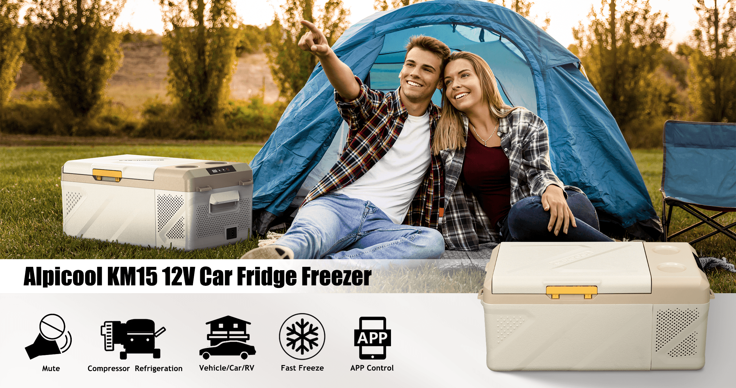 Frødak FDKM15 Portable Car Fridge Freezer - Bild 10