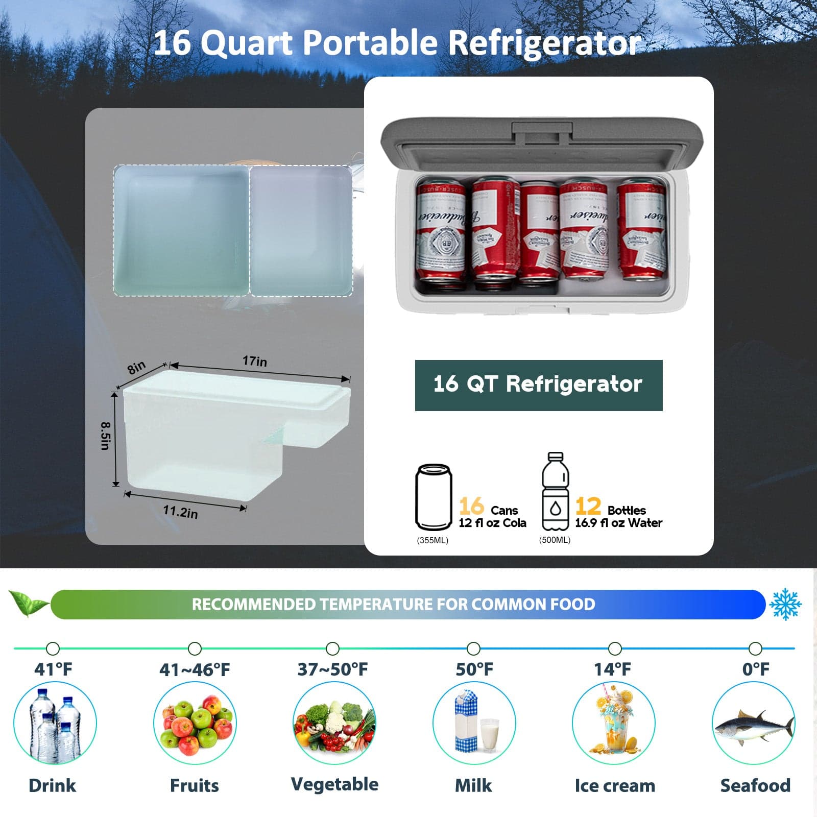 Frødak FDMG15 Portable Car Fridge (Wholesale) - Bild 4