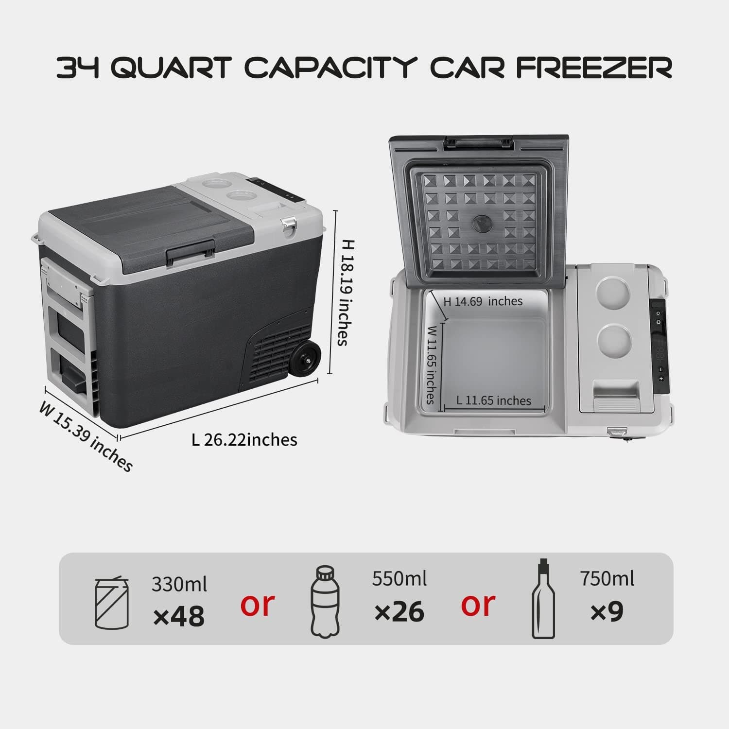 Frødak FDMT35 Portable Car Fridge - Bild 4