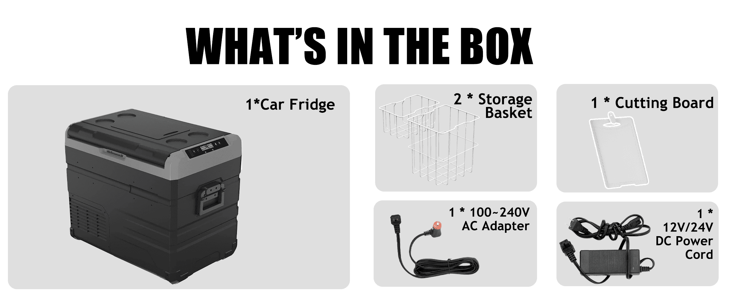 Frødak FDTW55 Portable Dual Zone Car Fridge - Bild 8