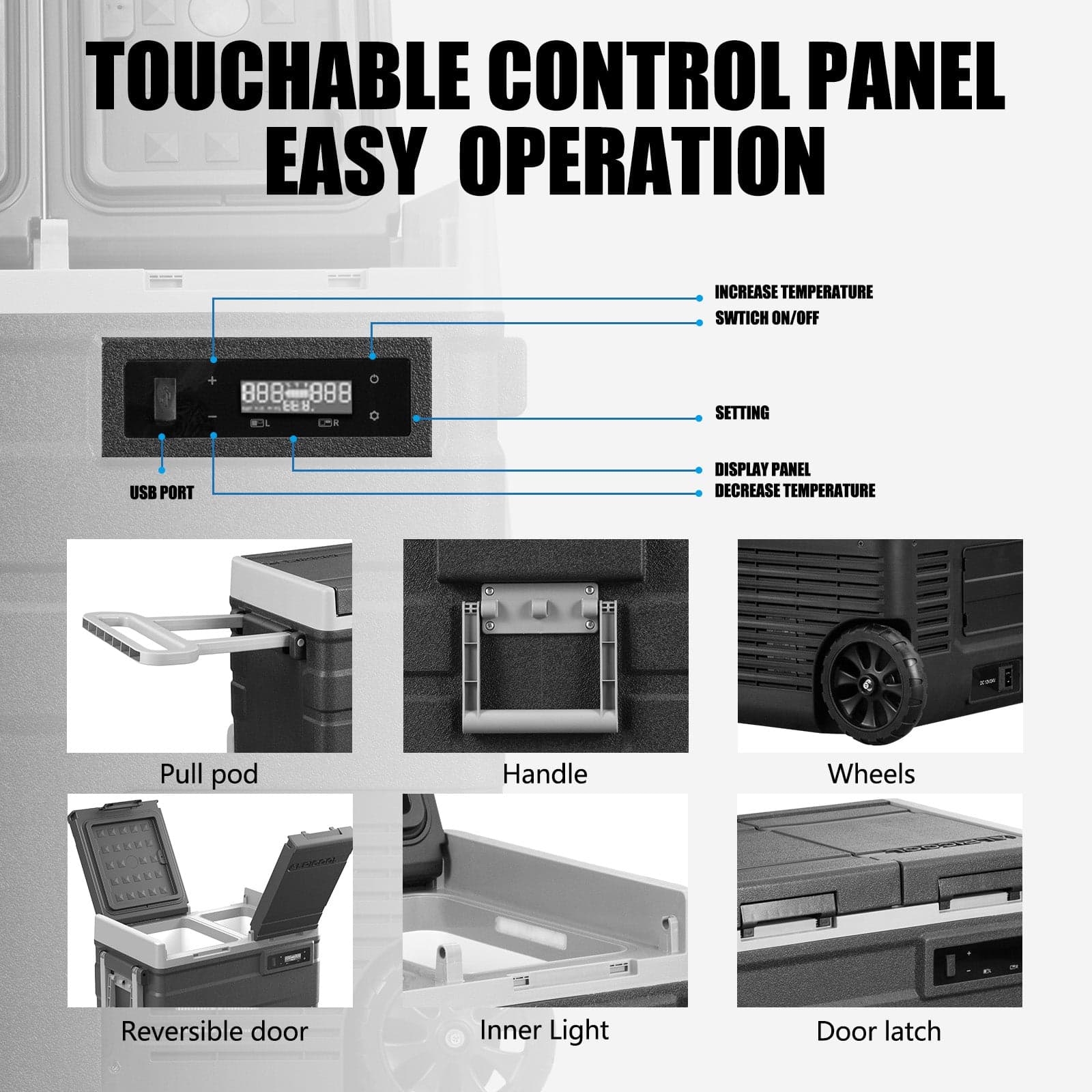 Frødak FDUD65 Portable Car Fridge Freezer - Bild 3