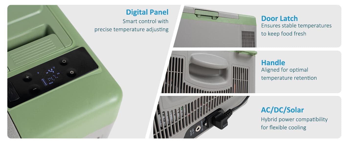 Frødak FDY19E Green Portable Car Fridge - Bild 13